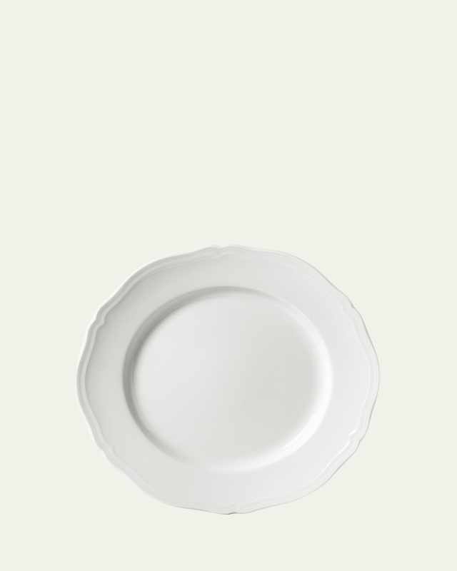 Bianco Antico Doccia Flat Dinner Plate